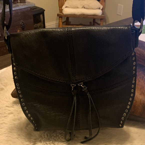 The Sak Black Crossbody Bag with Stud Details - Picture 3 of 3